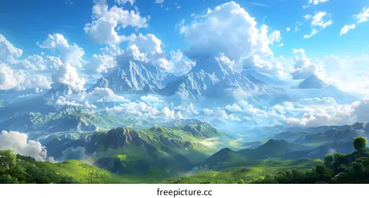 mountains and rivers