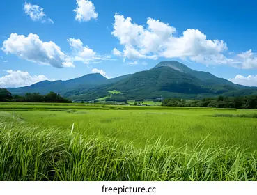 paddy field
