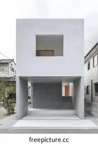 concrete house