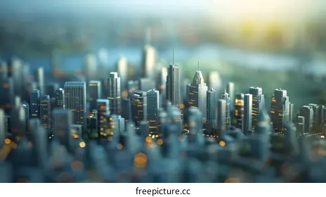 miniature city