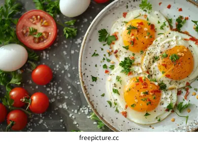 fried eggs