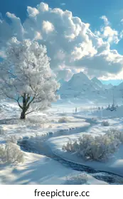 winter landscape