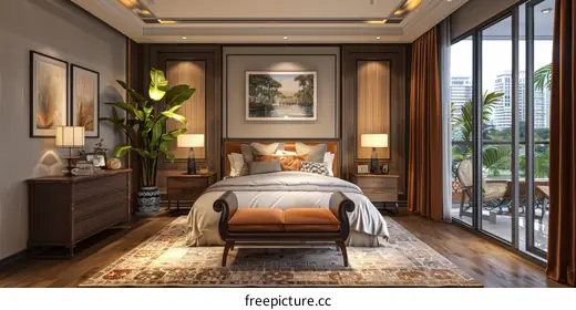 bedroom interior