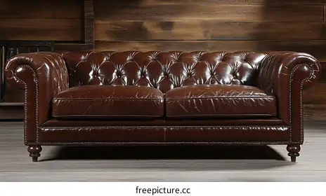 brown leather