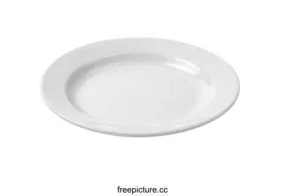 white plate