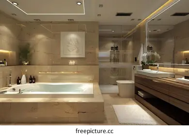 luxury bathroom