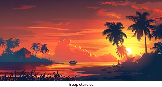 tropical beach