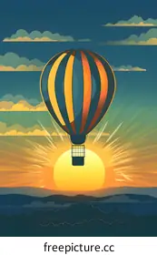 hot air balloon