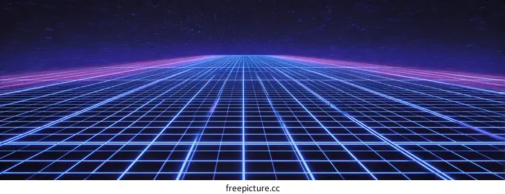 glowing lines