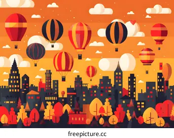 hot air balloon