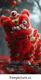 Lion dance skills