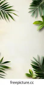 tropical leaves
