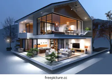 modern house