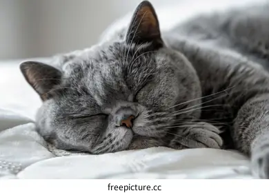 sleeping cat