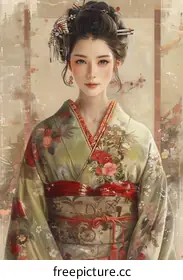 kimono woman