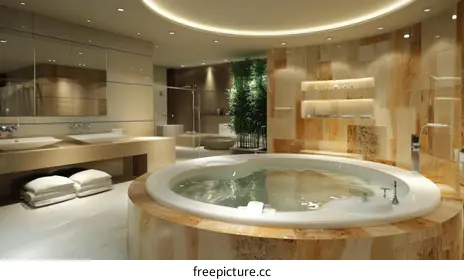 luxury bath