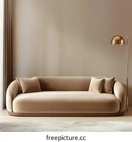 beige sofa