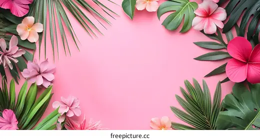 tropical flowers