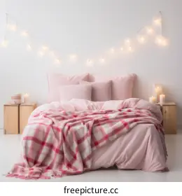 pink bedroom