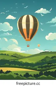 hot air balloon