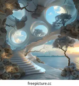 contemporary staircase