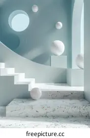 floating spheres