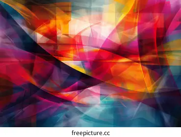 abstract geometric art