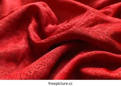 red fabric