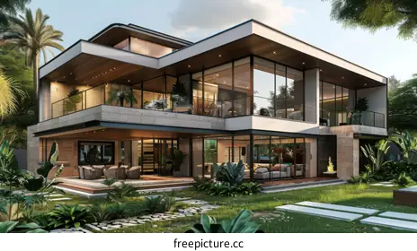 modern house