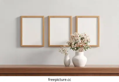 wooden frame