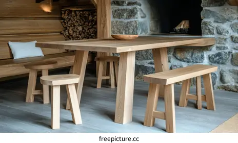 Wooden furniture