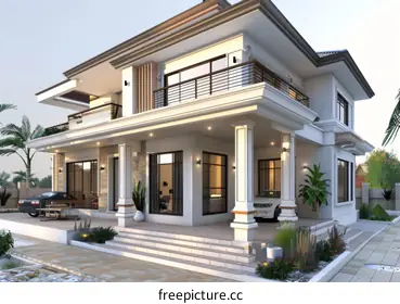 modern home
