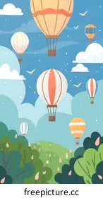 hot air balloon