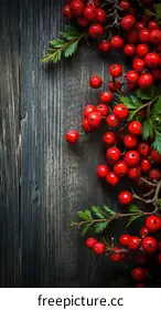 red berries