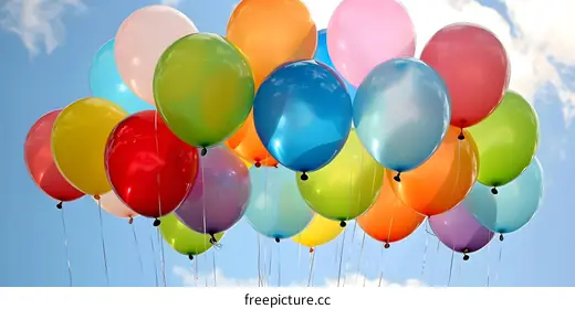 celebration balloons