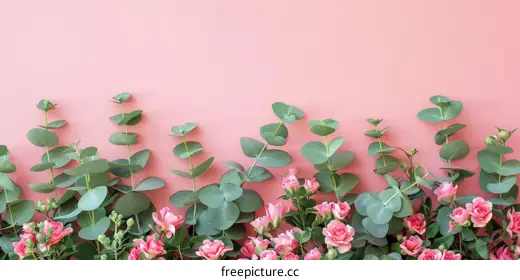 pink roses