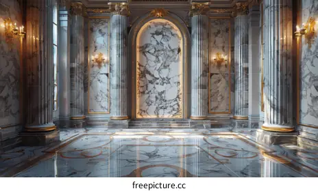 marble floor