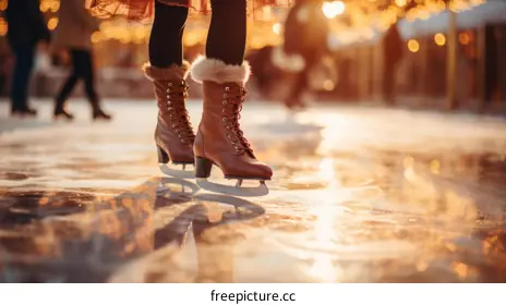 ice skating