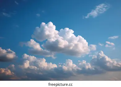 fluffy clouds