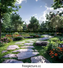 Garden landscape