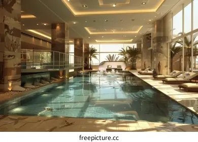 indoor swimming pool