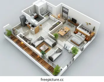 modern apartment