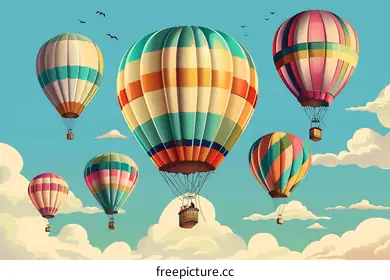 hot air balloon