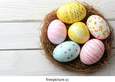 painted eggs