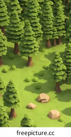 low poly