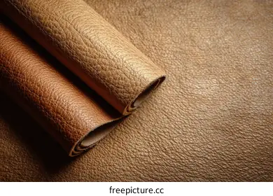 brown leather
