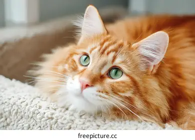orange cat