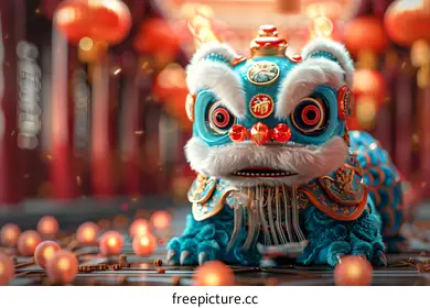 Lion dance skills