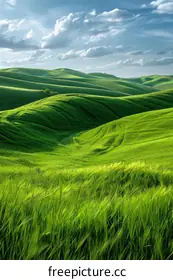 green landscape