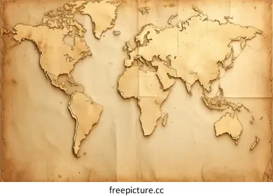 world map